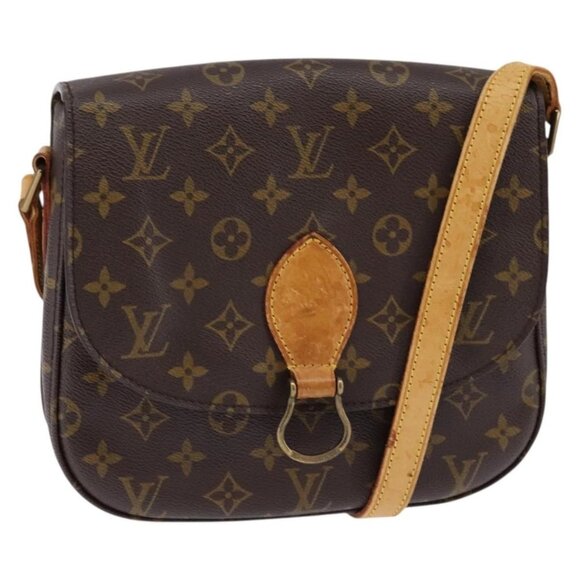 LOUIS VUITTON Monogram Saint Cloud GM Shoulder Bag M51242 LV Auth ep11423 - Picture 1 of 16